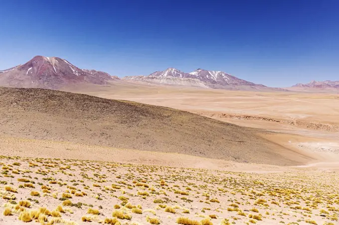 Stratovolcanoes in the Andean Central Volcanic Zone, Antofagasta Region, Chile. 