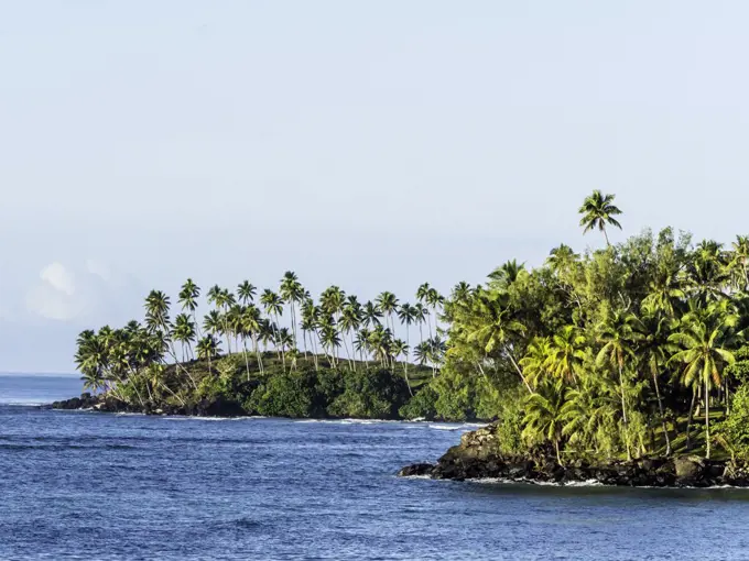 Early morning light on Taveuni Island, Vanua Levu Group, Republic of Fiji.