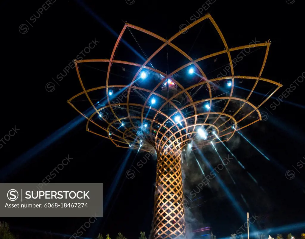 Tree of Life at Expo in Milan Italy