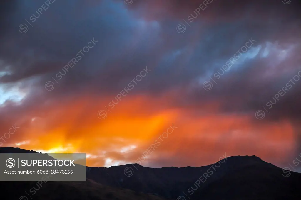 Sunset at Wanaka