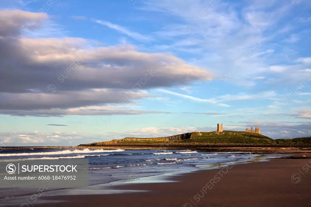 Sunset at Dunstanburgh Castle