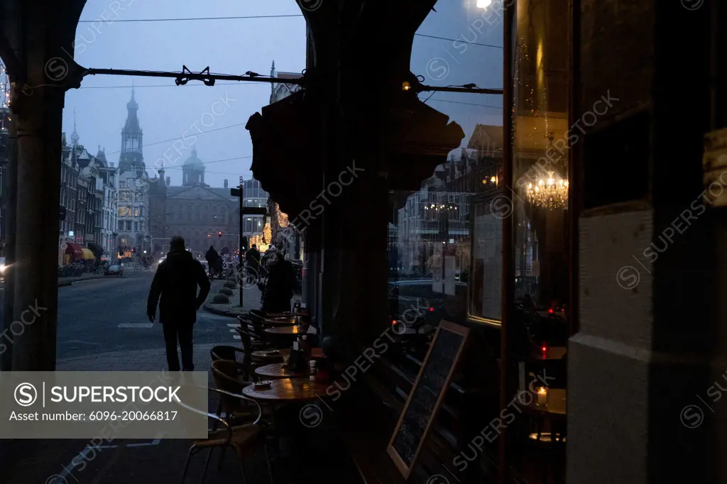 Netherlands, Amsterdam. Illustration of daily life in Amsterdam. Photography by Martin Bertrand.Pays-Bas, Amsterdam. Illustration de vie quotidienne a Amsterdam. Photographie de Martin Bertrand.