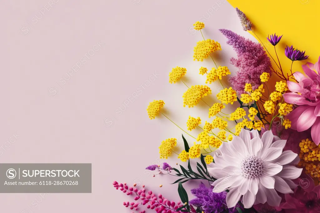 Un fondo de primavera con flores de colores pastel es una obra de arte natural que muestra la belleza y la alegr a de la temporada. La paleta de colores suaves, desde el rosa p lido hasta el amarillo claro, crea una sensaci n de calma y serenidad en cualquier espacio. Las flores delicadas y elegantes a aden un toque de elegancia y sofisticaci n al fondo, mientras que el ambiente general es fresco y vibrante. Este fondo es perfecto para a adir un toque de primavera a cualquier proyecto de dise o, ya sea para una publicidad, un sitio web, o para decorar una habitaci n.