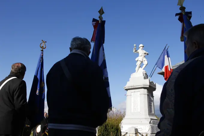 World War I memorial day. France. 