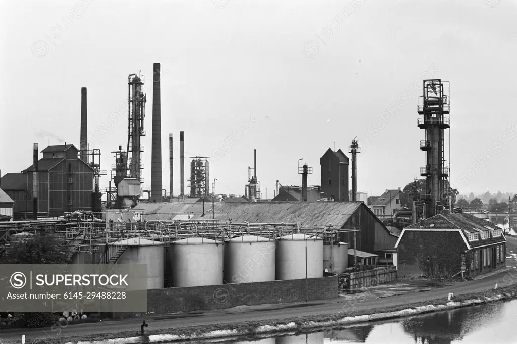 Anefo photo collection. Cindu factory in Uithoorn. Part of the factory. May 28, 1971. Noord-Holland, Uithoorn
