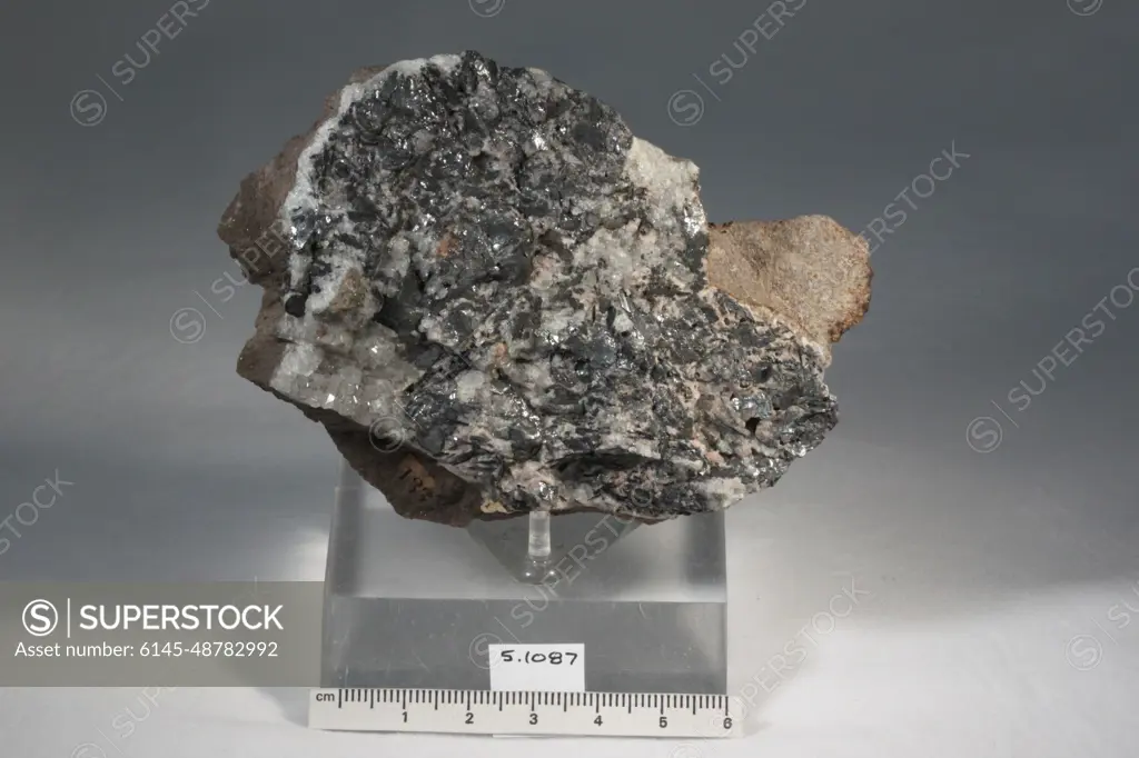 Nagyagite. minerals. Europe; Romania; Transylvania; Hunedoara; Scrmb; [Transylvania, Nagyág