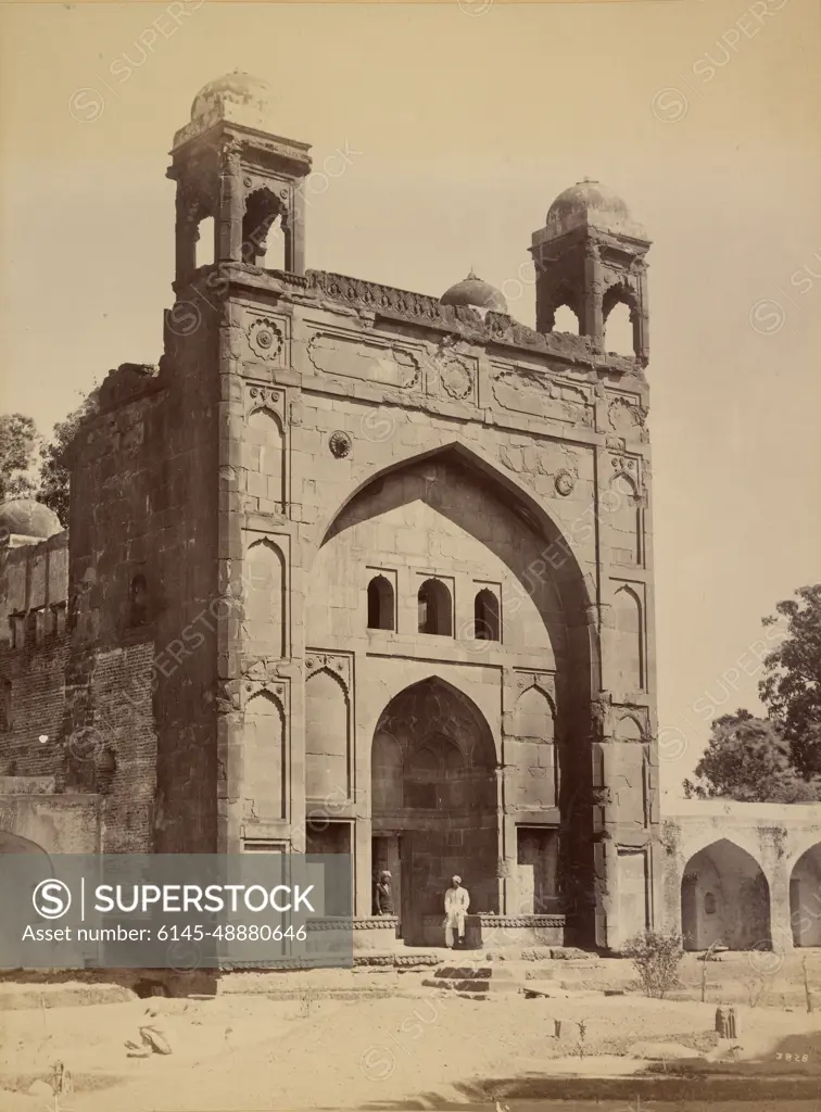 Islam Khan's Tomb, Aurangabad. Lala Deen Dayal (Indian, 1844 - 1905)