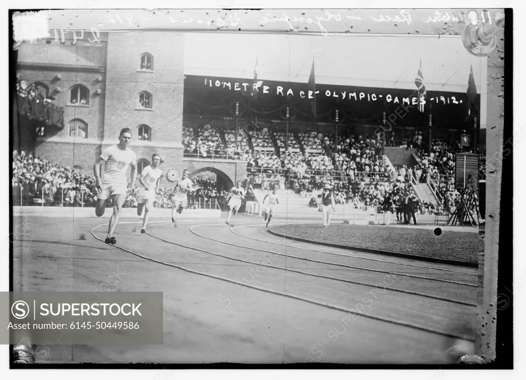 110 metre race - Olympic Games - 1912