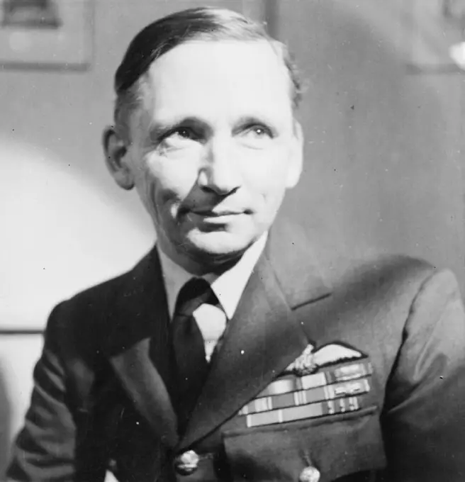 Operation Overlord (the Normandy Landings)- D-day 6 June 1944- Personalities Head and shoulders portrait of Air Chief Marshal Sir Arthur Tedder GCB Deputy Supreme Commander, Allied Expeditionary Force.