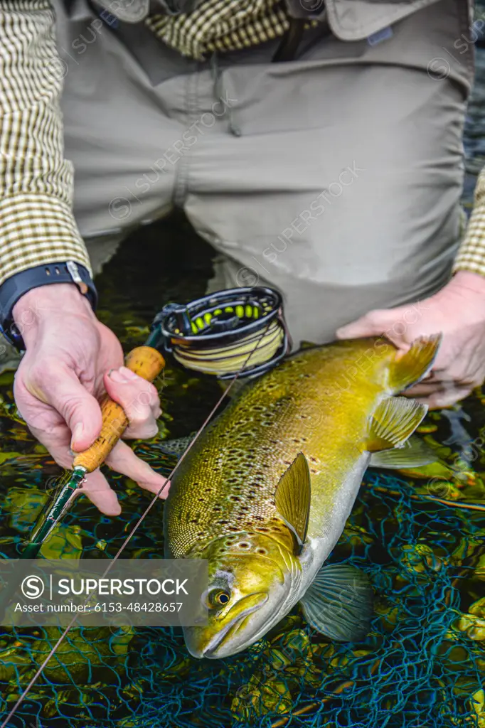 Fly Fishing in New Zealand is fun.