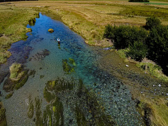 Fly Fishing in New Zealand is fun.