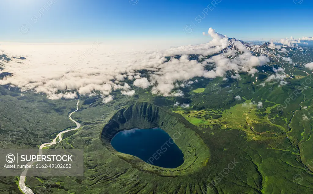 Kronotskoye Lake. Kamchatka, Russia.