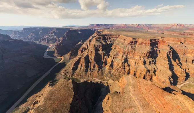 Aerial view of Grand Canyon, USA