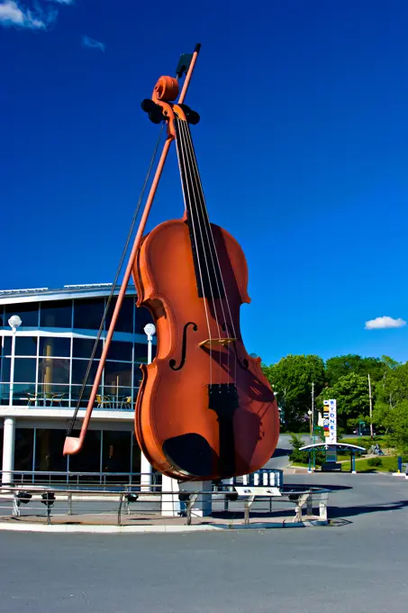Largest Ceilidh Fiddle in the World Sydney, Nova Scotia, Canada