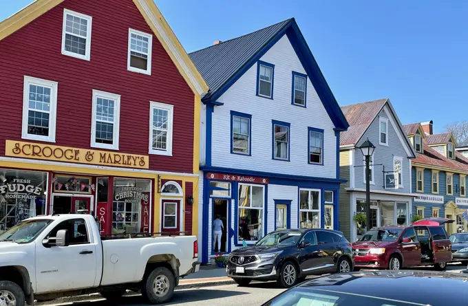 Charming Main Street, Saint Andrews, New Brunswick, Canada