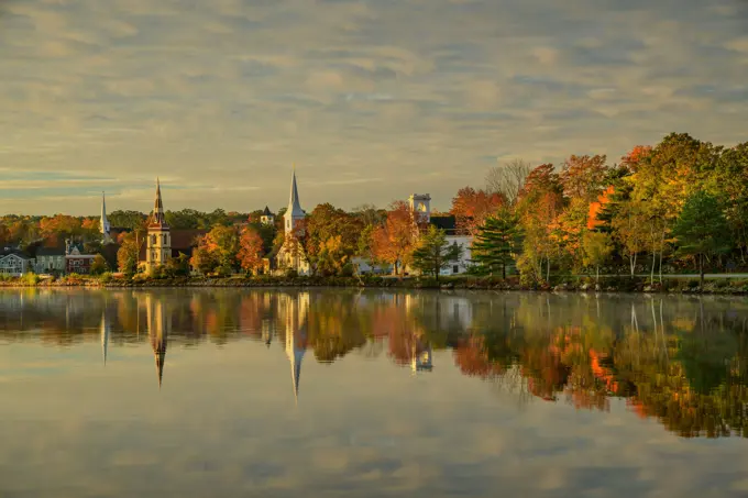 Canada, Nova Scotia, Lunenburg County, Mahone Bay,