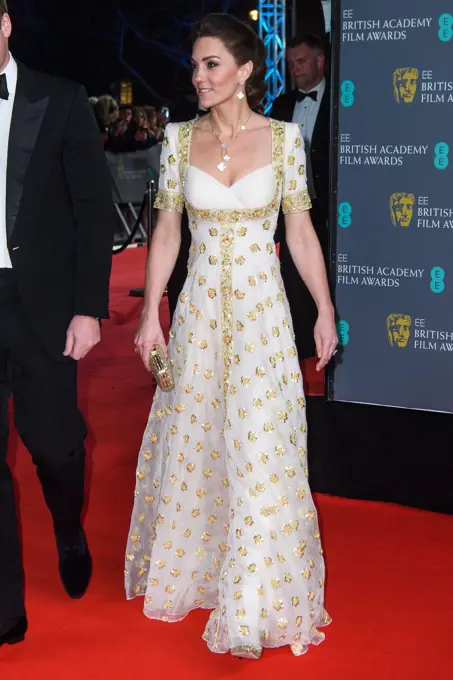 File photo dated 02/02/2020 of the Princess of Wales attending the 73rd British Academy Film Awards held at the Royal Albert Hall, London. Kensington Palace will no longer routinely release details of the Princess of Wales's outfits from her royal engagements, it has been reported. Issue date: Sunday February 2, 2025.