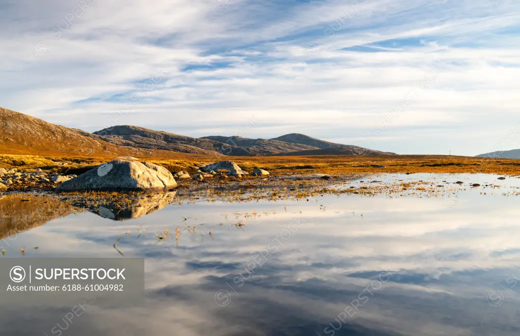 Reflections, Isle of Lewis, Outer Hebrides, Scotland, United Kingdom, Europe Copyright: NadiaxIsakova 1352-171