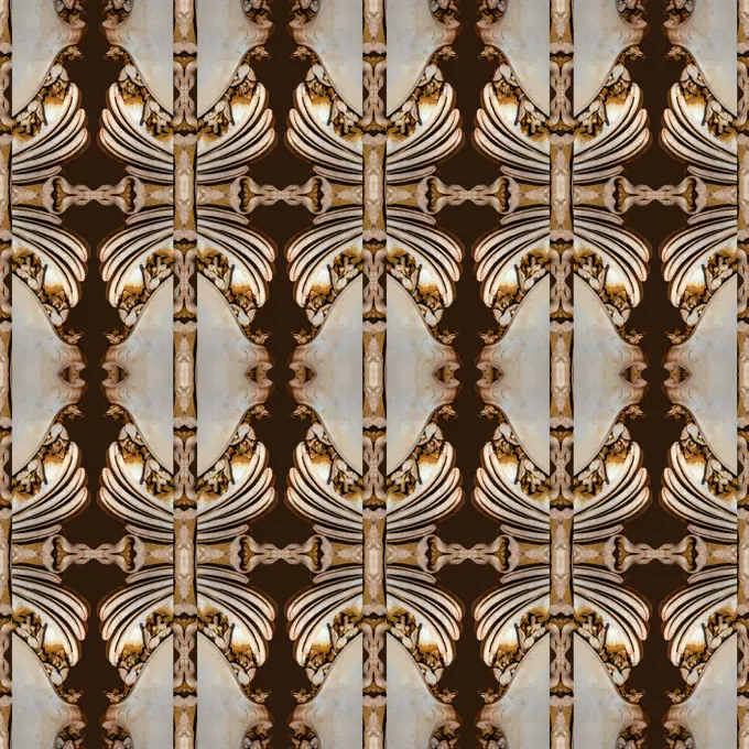 Vintage Ornate Seamless Pattern Digital art technique vintage ornate seamless pattern design in brown colors Copyright: xZoonar.com/DanielxFerreira-LeitesxCiccarinox 12252111