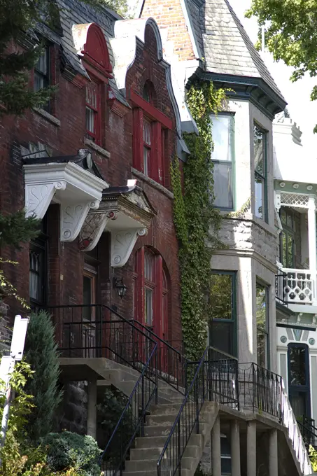 Old montreal home side view of some old homes in montreal Copyright: xZoonar.com/YannxPoirierx 2290311