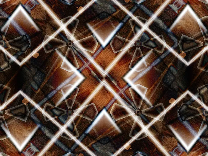 wooden mat background brown color drawing in kaleidoscope pattern - brown color drawing in kaleidoscope pattern for background Copyright: xZoonar.com/ViktorxGolenkovsx 7794372