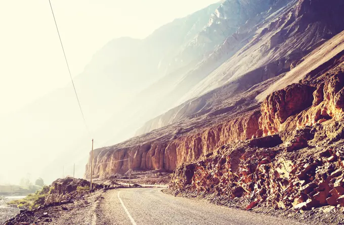 Canyon in Peru Road in canyon in Peru Copyright: xZoonar.com/GalynaxAndrushkox 11194805