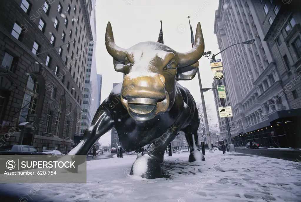 Charging Bull By Arturo Di Modica New York City USA