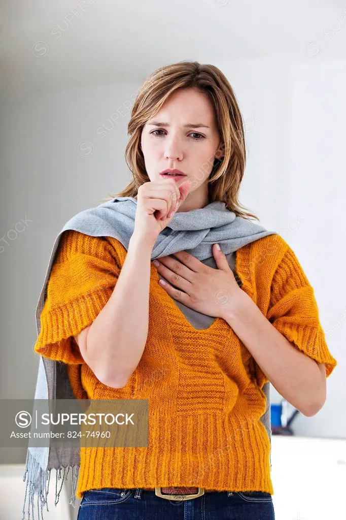 WOMAN COUGHING