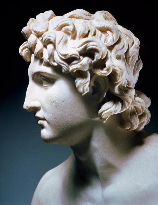 Alexander the Great Roman Art Marble Staatliche Glypothek, Munich, Germany