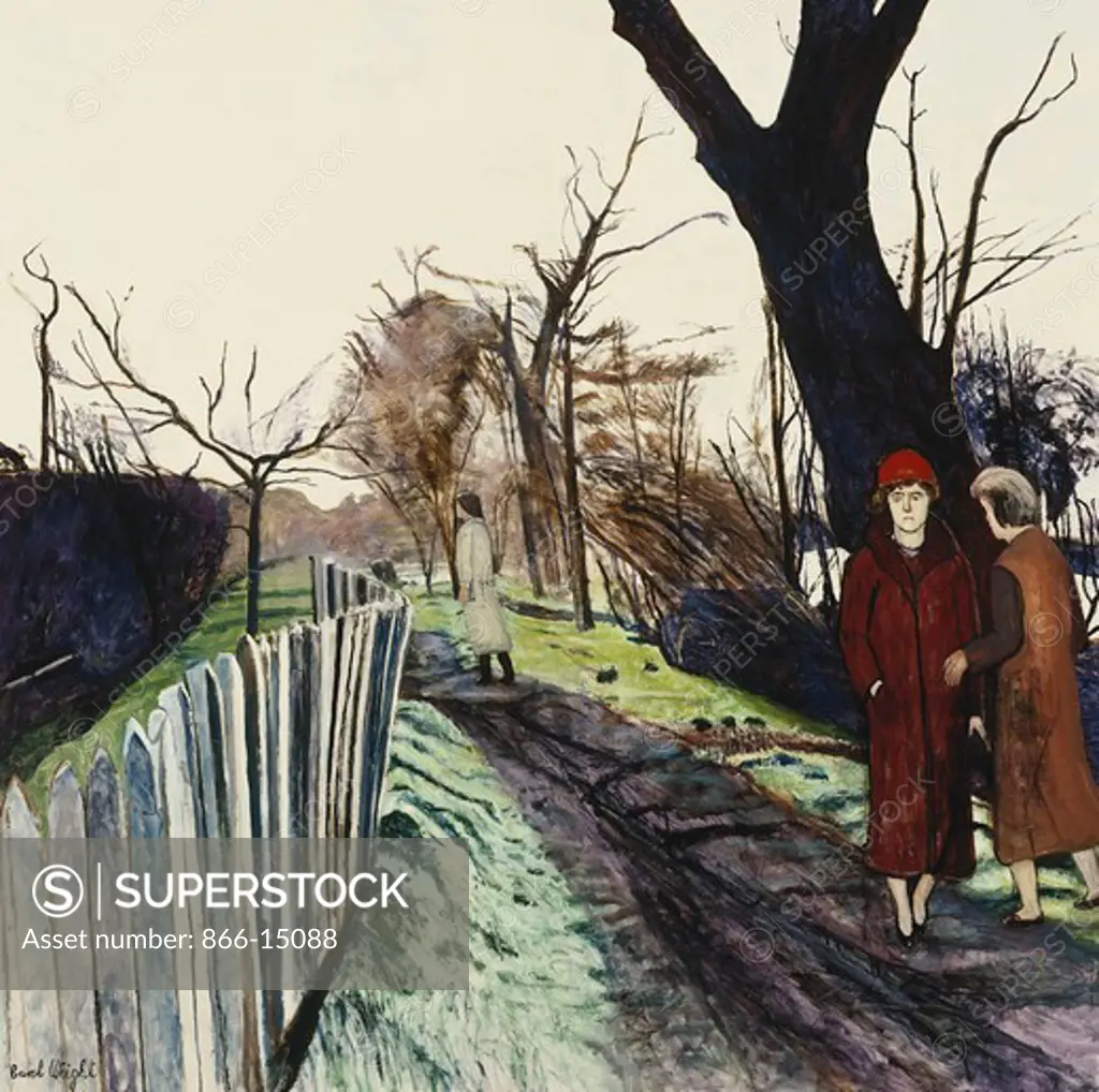 Three Women. Carel Weight (1908-1997). Oil on canvas. 122 x 123cm