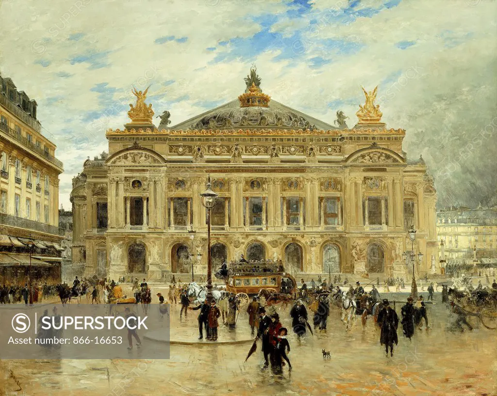 Grand Opera House, Paris. Frank Myers Boggs (1855-1926). Oil on canvas. 118 x 147.3cm.