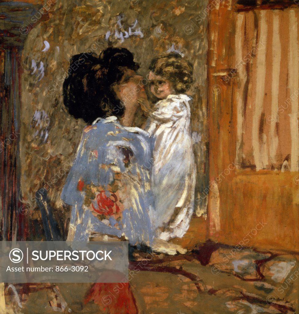 Mother and Child by Edouard Vuillard, painting, (1868-1940), UK