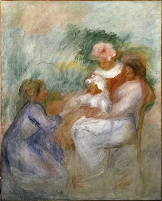 The Family  Pierre Auguste Renoir (1841-1919/French)  Oil on canvas Christie's Images, London 