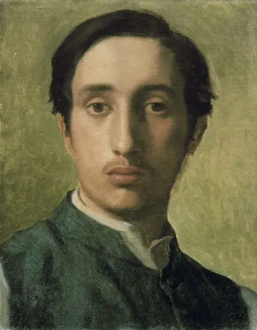 Self Portrait  Edgar Degas (1834-1917 French) Oil on canvas 