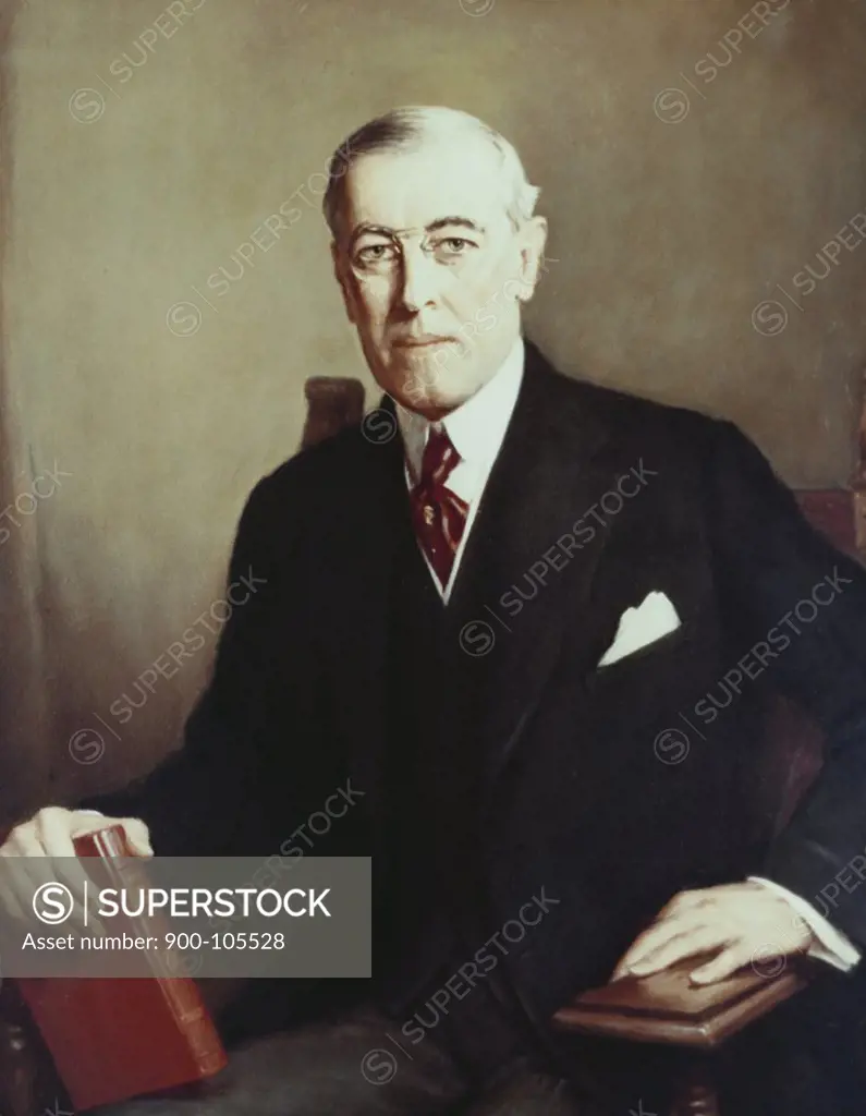 Woodrow Wilson (President 1913-1921) by F. Graham Cootes, 1879-1960