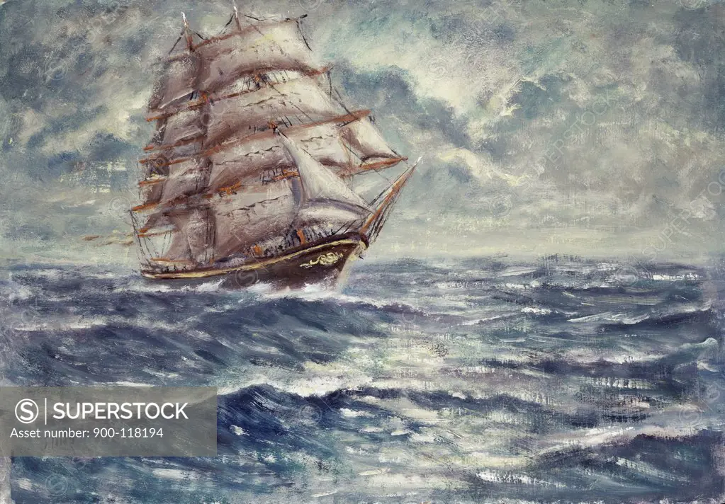 Sailing Ships by Joseph Links, 20th Century