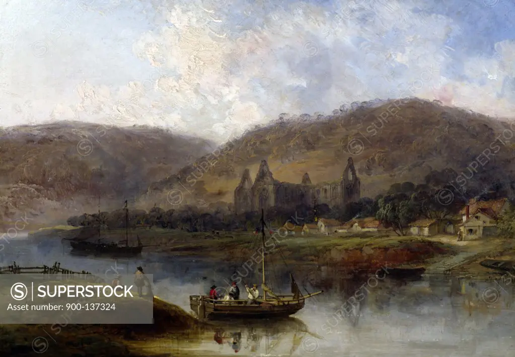 Tintern Abbey by William Pitt, 19th Century