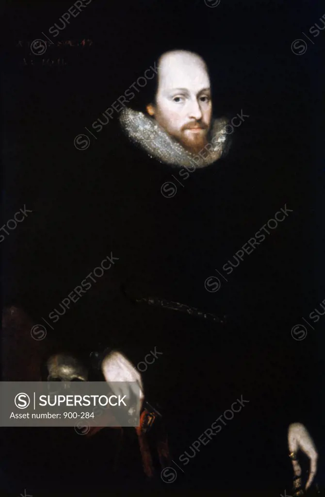 The Ashbourne Portrait 1612 Artist Unknown The Folger Shakespeare Library