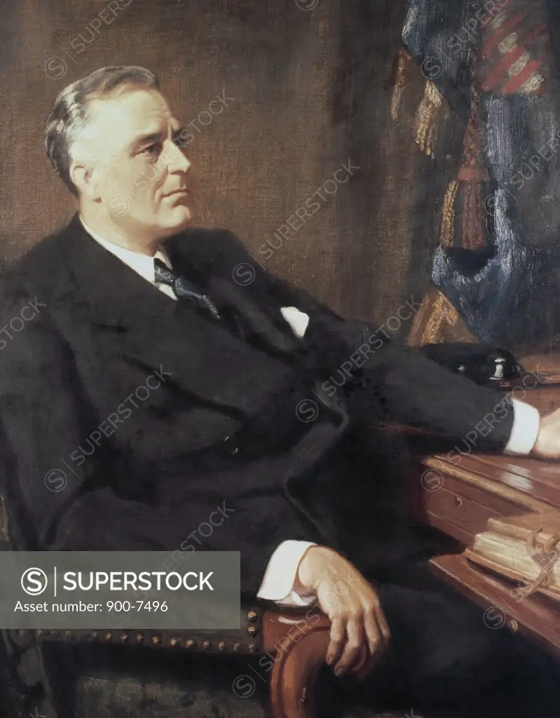 Franklin Delano Roosevelt (32nd President) by Frank O. Salisbury, 1874-1962