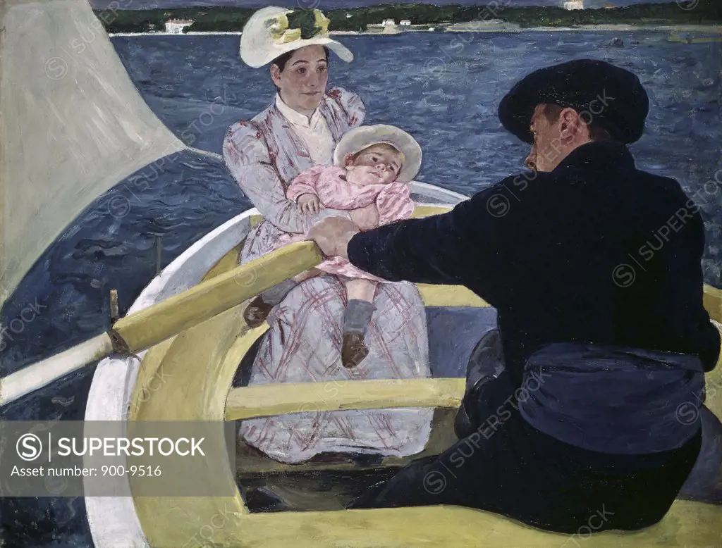 The Boating Party 1893-1894 Mary Cassatt (1845-1926/American) Oil on Canvas National Gallery of Art, Washington, D.C., USA