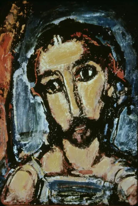 Christ by Georges Rouault, 1871-1958