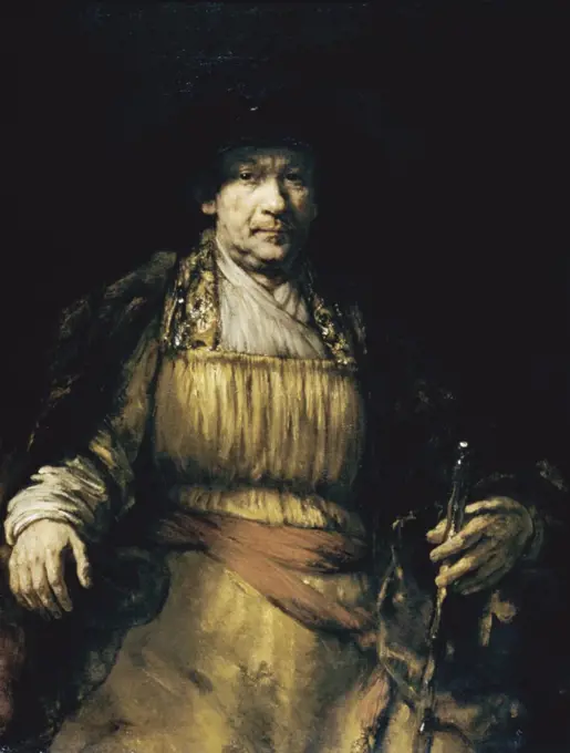 Self Portrait 1658  Rembrandt Harmensz van Rijn (1606-1669 Dutch) Oil on canvas Frick Collection, New York