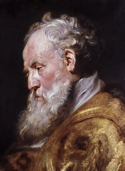 Saint Ambrose Peter Paul Rubens (1577-1640/Flemish) Oil on Canvas