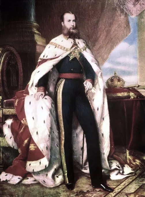 Emperor Maximilian Albert Graefle (1807-1887 British)