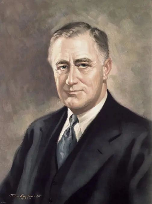 President Franklin Roosevelt by John Doctoroff, 1933