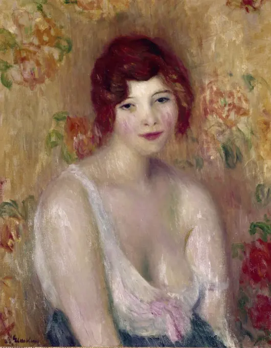 Kay Laurell by William James Glackens, (1870-1938)