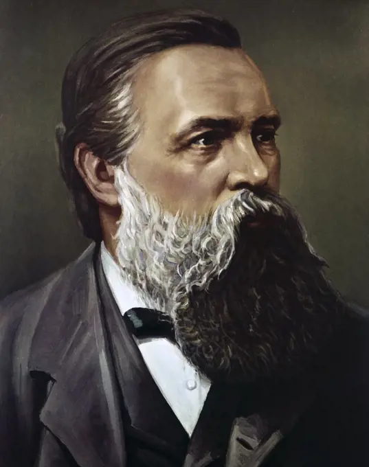 Portrait of Friedrich Engels, World History/Germany