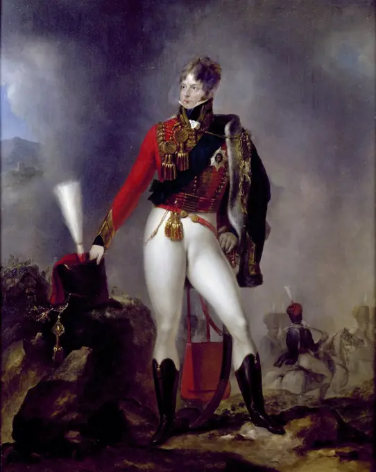 King George IV by Eduard Strohling, (1768-ca.1826)