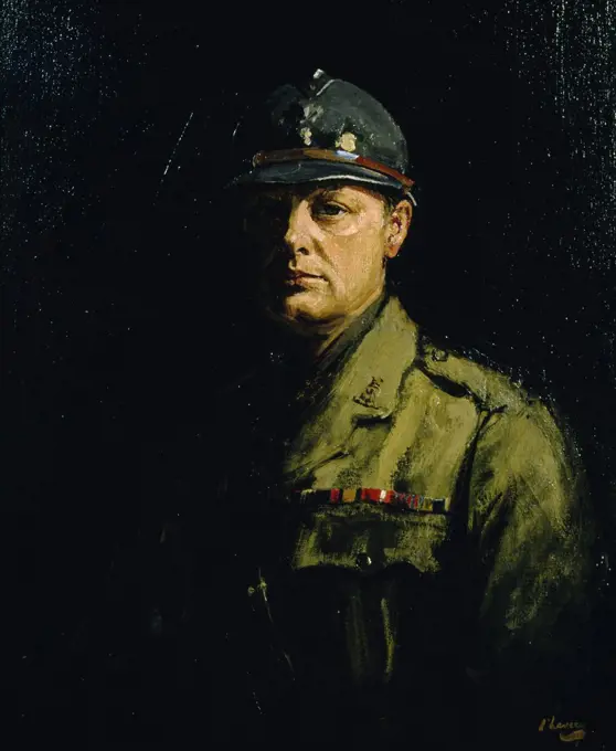 Winston Churchill as a Young Man by Sir John R.H. Lavery, 1856-1941