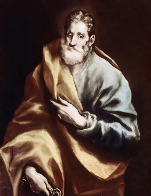 Saint Peter by El Greco, (1541-1614)